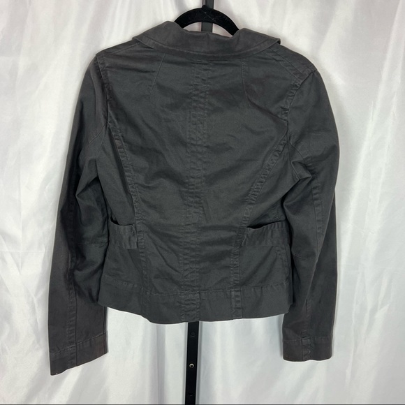 Anthropologie Ett:Twa Gray Utility Jacket, size 8 - Picture 5 of 6